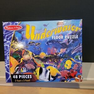 Melissa & Doug Underwater Adventure Puzzle - 48 Pieces. Ages 3+